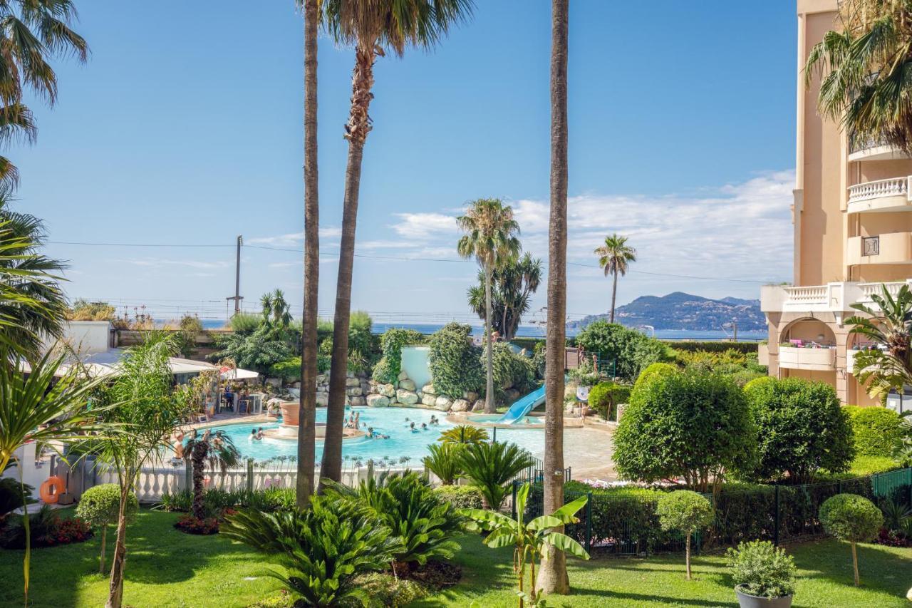 Suite 118 - Piscine - 50 Metres Plage - Terrasse - Clim - Wifi Cannes Eksteriør bilde